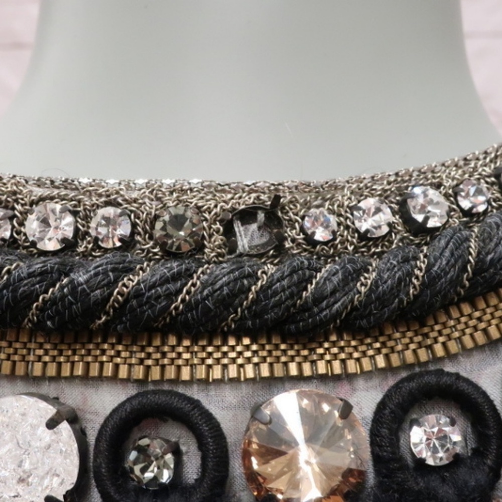 Isabel Marant Vest Jano Feather Crystal Chain - Picture 6 of 7